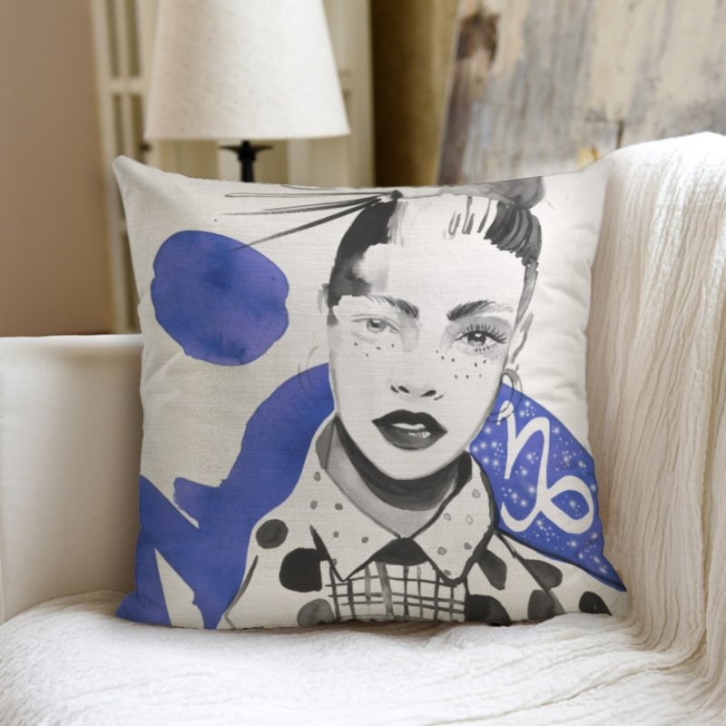 All-Over Print couch pillow with pillow Inserts - Image 2